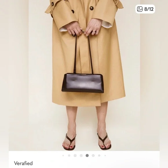 Verafied Chocolate Eclair Bag 3-in-1 Clutch, Shoulder Bag, Top Handle Bag - Picture 3 of 7